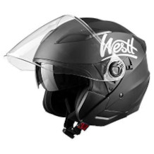 Westt casque de moto jet
