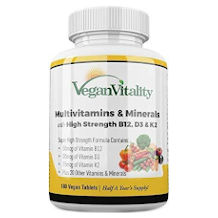 Vegan Vitality comprimé multivitaminé