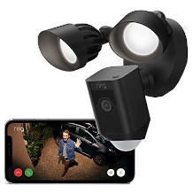 Ring lumière d'extérieur avec caméra