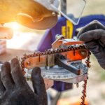 affûteuse de chaînes de tronçonneuse