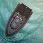 bateau d'appât de pêche