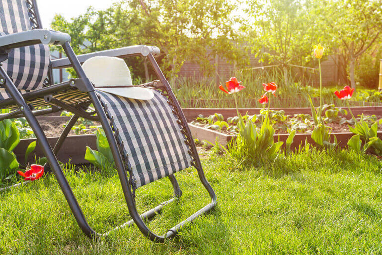 chaise de jardin
