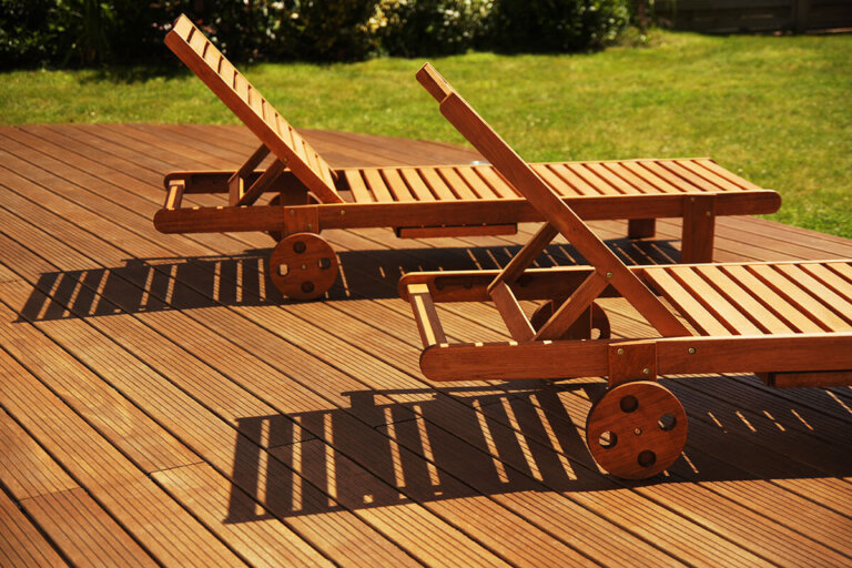 chaise longue de jardin