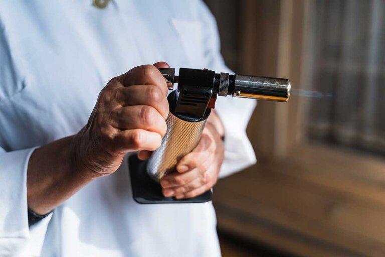 chalumeau de cuisine