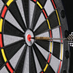 cible de fléchettes électronique