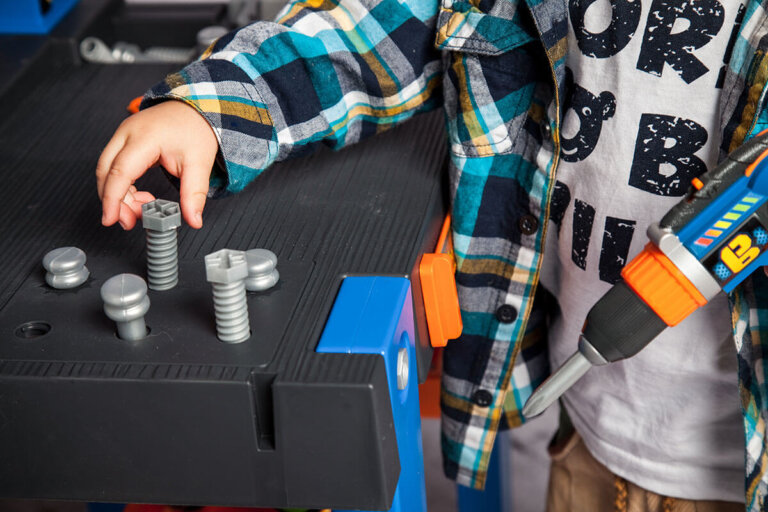 établi en bois pour enfants