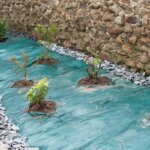 non-tissé anti-herbe