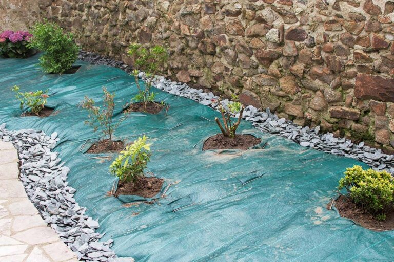 non-tissé anti-herbe