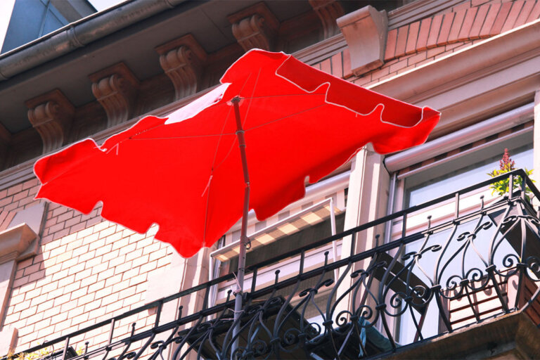 parasol rectangulaire