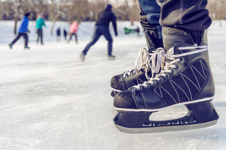 patins à glace pour hommes