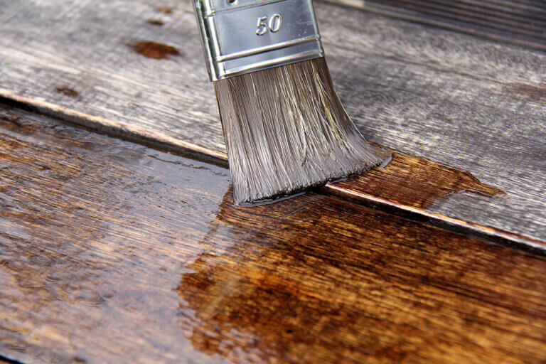 peinture de protection du bois
