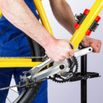 pied d'atelier pour vélo