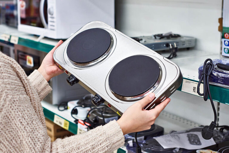 plaque de cuisson double