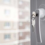 poignée de fenêtre verrouillable