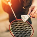 raquette de badminton