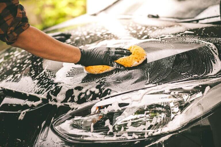 shampoing pour voiture